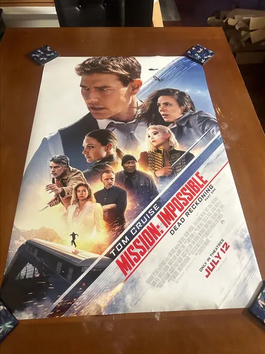Mission impossible official movie theatre poster 27x40
