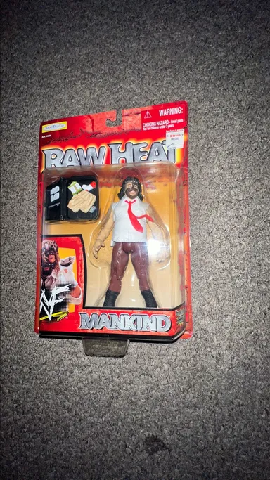 Titan Tron WWF WWE Raw Heat Mankind Mick Foley Jakks Pacific New Wrestling Figure