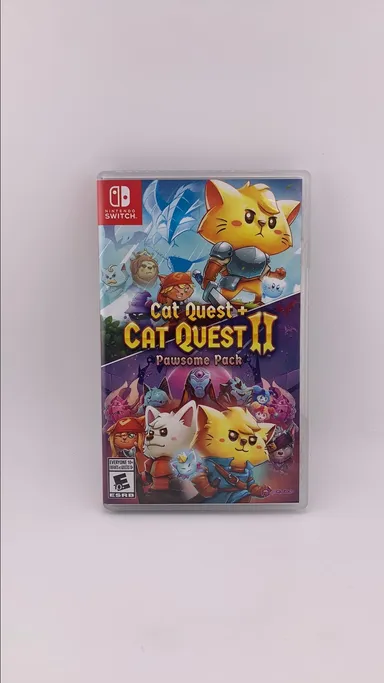 🎮 Cat Quest + Cat Quest II: Pawsone Pack ( Like New ) 😻