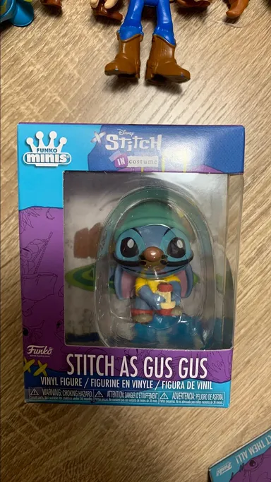 Stitch as Gus Gus