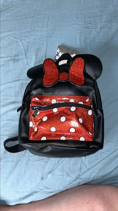 Minnie Mouse bioworld mini backpack NWT