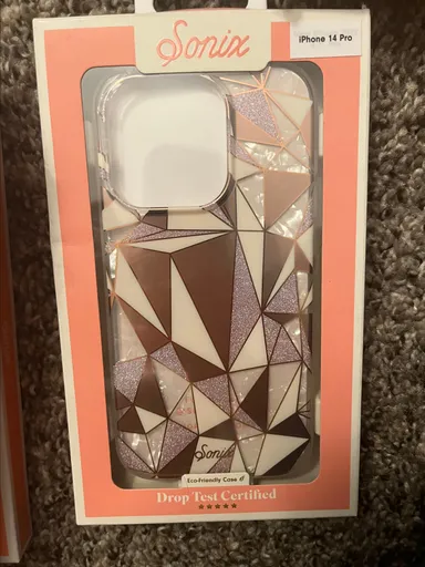 Sonix case pink prism IPhone case