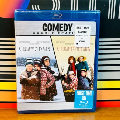 Grumpy Old Men / Grumpier Old Men Blu-ray Comedy Double Feature NEW Sealed
