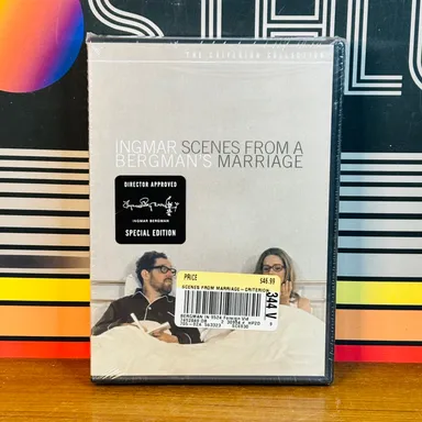 Ingmar Bergman's Scenes From a Marriage DVD Criterion Collection 3-Disc NEW