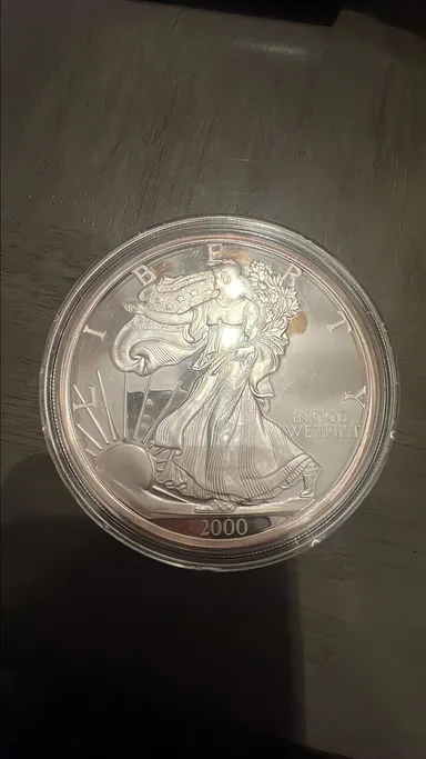 Liberty 1/2 lb .999 fine silver