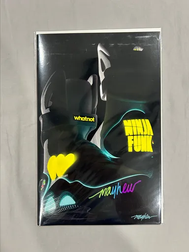 Ninja Funk Variant Shoe Cover Signed by Mike Mayhew