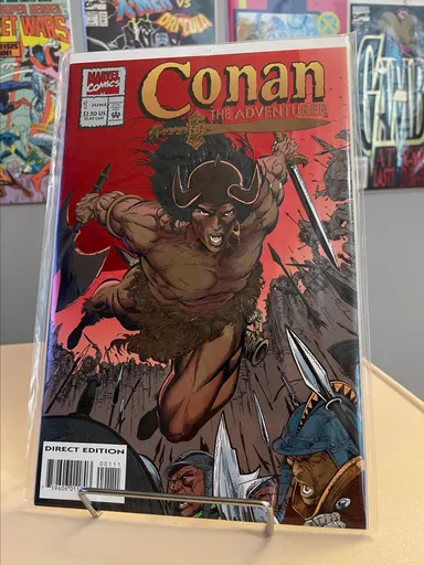 Conan The Adventurer #1 Direct Edition Foil Embossed Cover