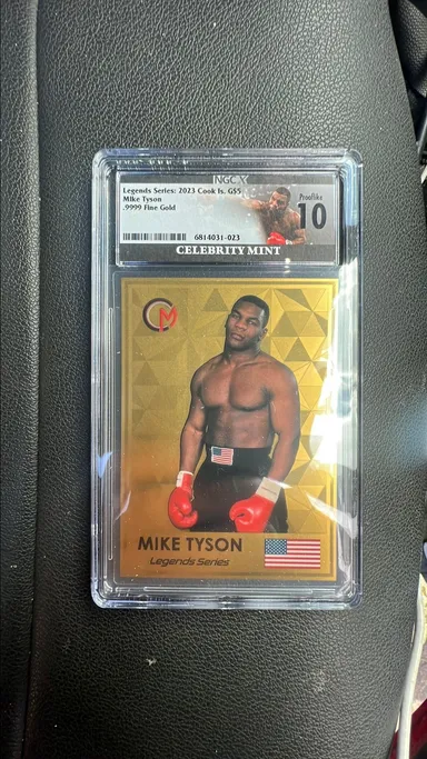 Mike Tyson gold card
