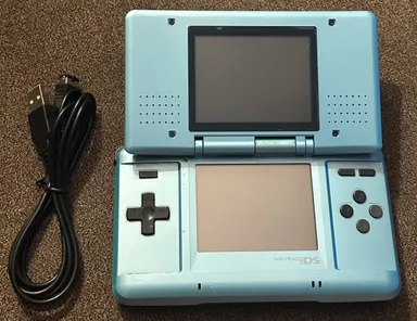 Nintendo DS (Blue/Black Custom)