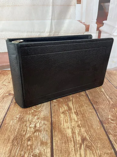 Vintage Morgan Silver Dollar Book Binder Holder Black