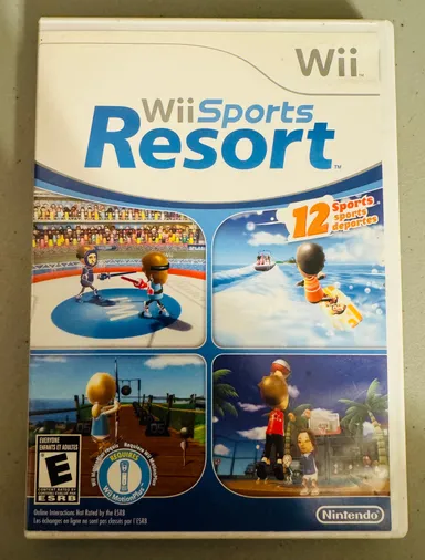 Wii Sports Resort (Nintendo Wii, 2009) CIB w/ Manual