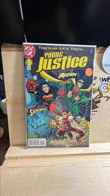 Young Justice, Vol. 1 #1 🔑 (Direct Edition), FMV $6 💰