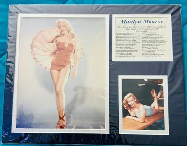Marilyn Monroe Framed Photo Collage