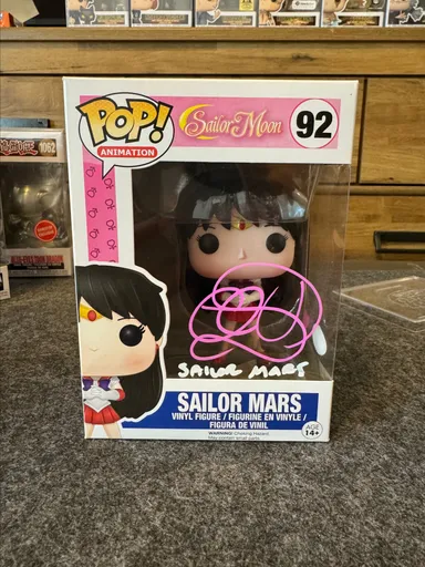 Sailor Mars Autographed Pop