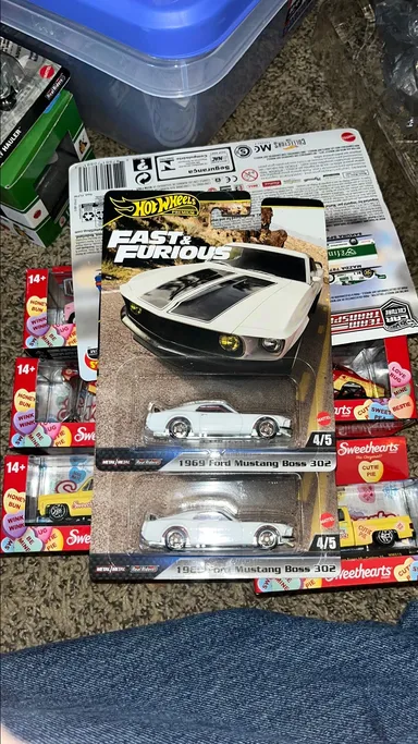 Hot Wheel 1969 Ford Mustang Boss premiums