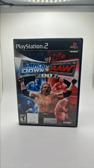 PS2 - Smack Down VS RAW 2007