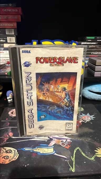 Sega Saturn - Powerslave - CASE AND MANUAL ONLY