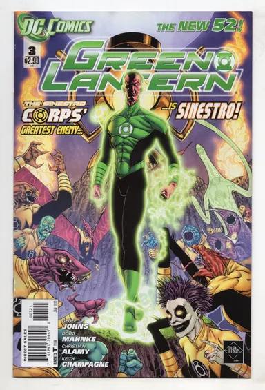 Green Lantern New 52 #3 NM First Print