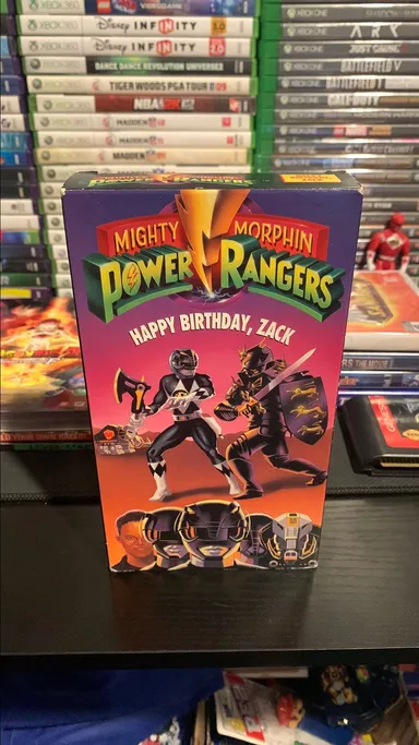 Mighty Morphin Power Rangers - Happy Birthday, Zack