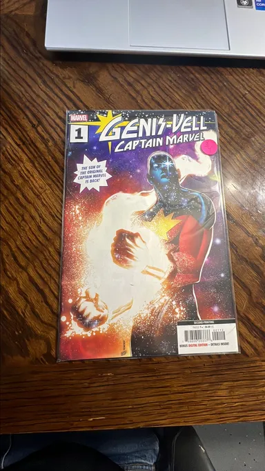 Genis-Vell: Captain Marvel #1 (2nd Printing), FMV $4 🤑