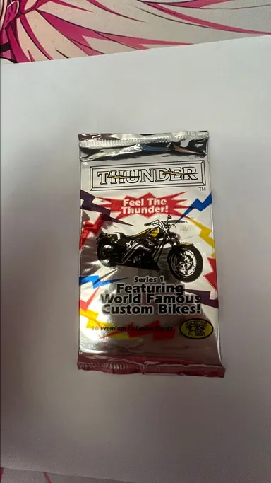 1993 Thunder Motorcycle Card Pack