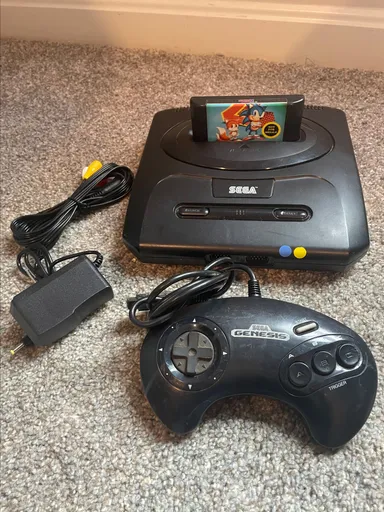 Sega Genesis Model 2 Bundle (2 games)