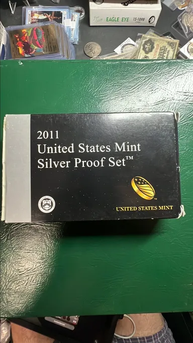 2011 U S Mint Silver Proof Set