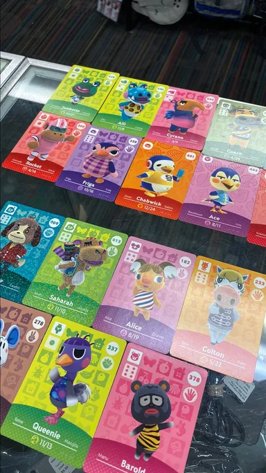 Animal Crossing Amiibo cards ($1-$5, You pick!)
