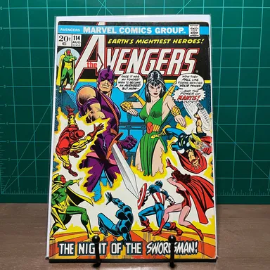 Avengers, Vol. 1 #114 1st cover app. Mantis, Mantis joins the Avengers