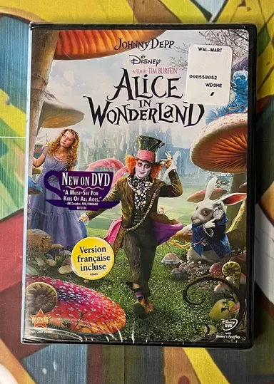 Tim Burton's Alice In Wonderland New Sealed