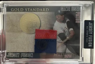 2021 Jersey Fusion Gold Standard Willie Mays /25