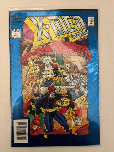 X-Men 2099 #1 1993 Marvel Comics Blue Foil Cover 1st X-Men 2099