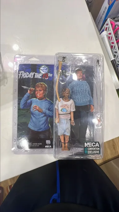 P.180 NECA Friday The 13th - Young Jason Vorhees and Pamela Vorhees, Set of 2...