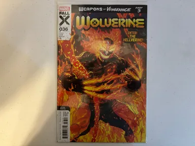 Wolverine 36-1st appearance of Hellverine