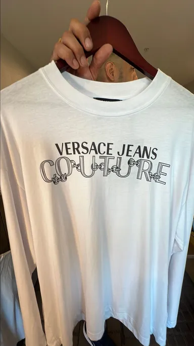 Versace new with tags long sleeve shirt