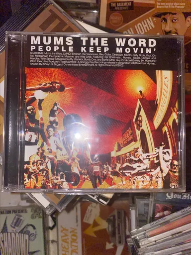 Mums The Word PEOPLE KEEP MOVIN  CD  NEW SEALED  This CD by Mums The Word titled PEOPLE KEEP MOVIN i