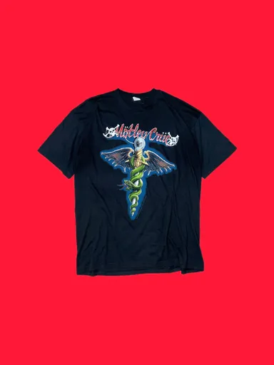 89 vintage Mötley Crüe, Dr. Feelgood band T-shirt
