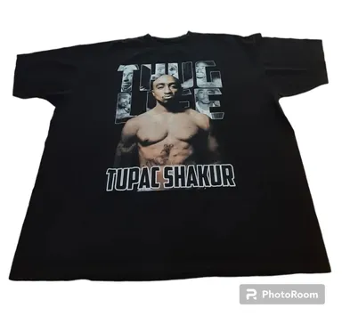 Tupac Shakur vintage modern t shirt