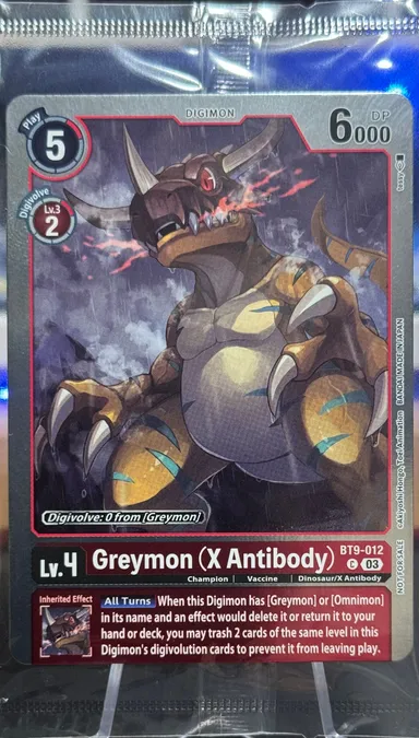 Greymon (X Antibody) (Winner)