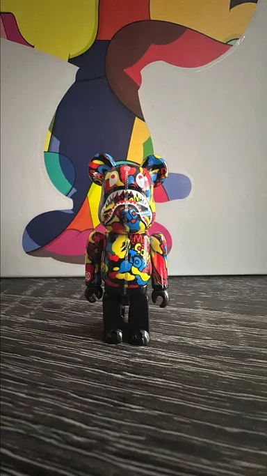 Bape Play MCT multi color 100% none series Bearbrick