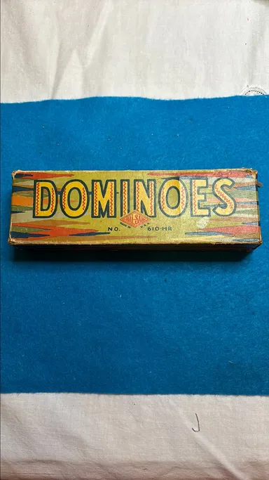 Vintage domino game