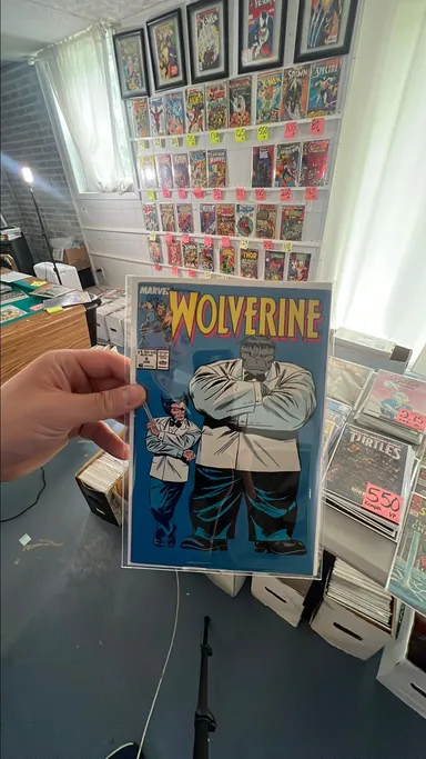 Wolverine eight high-grade iconic cover