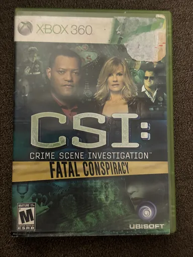 CSI Fatal Conspiracy (Xbox 360)