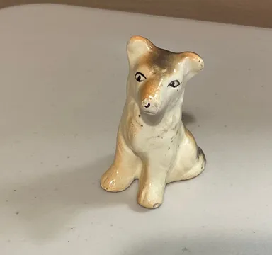 Vintage ceramic puppy