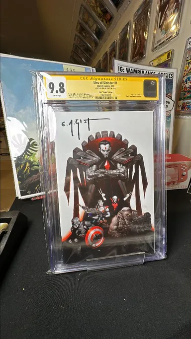 Sins of Sinister 1 signed E.M. Gist CGC SS 9.8