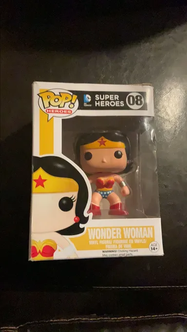 OBO 2010 Funko DC Super Hero Rare Wonder Woman Free Shipping