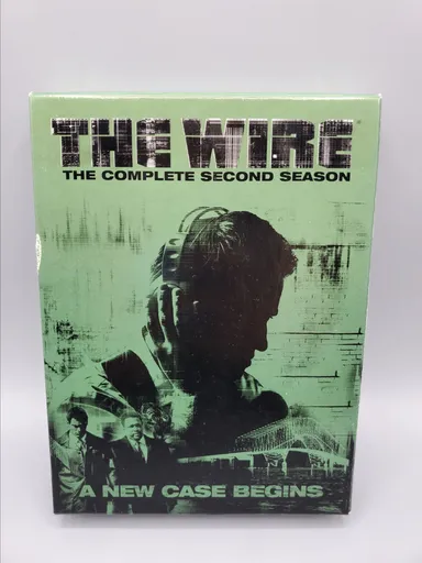 HBO The Wire Season 2 DVD Box Set Dominic West Michael K. Williams