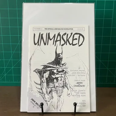 Unmasked: Official John Bolton Newsletter #0, Man-Bat, Army of Darkness