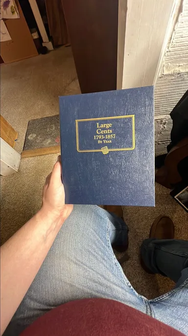 Whitman large cent album