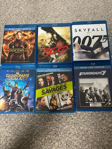 ACTION BLU RAY LOT 6